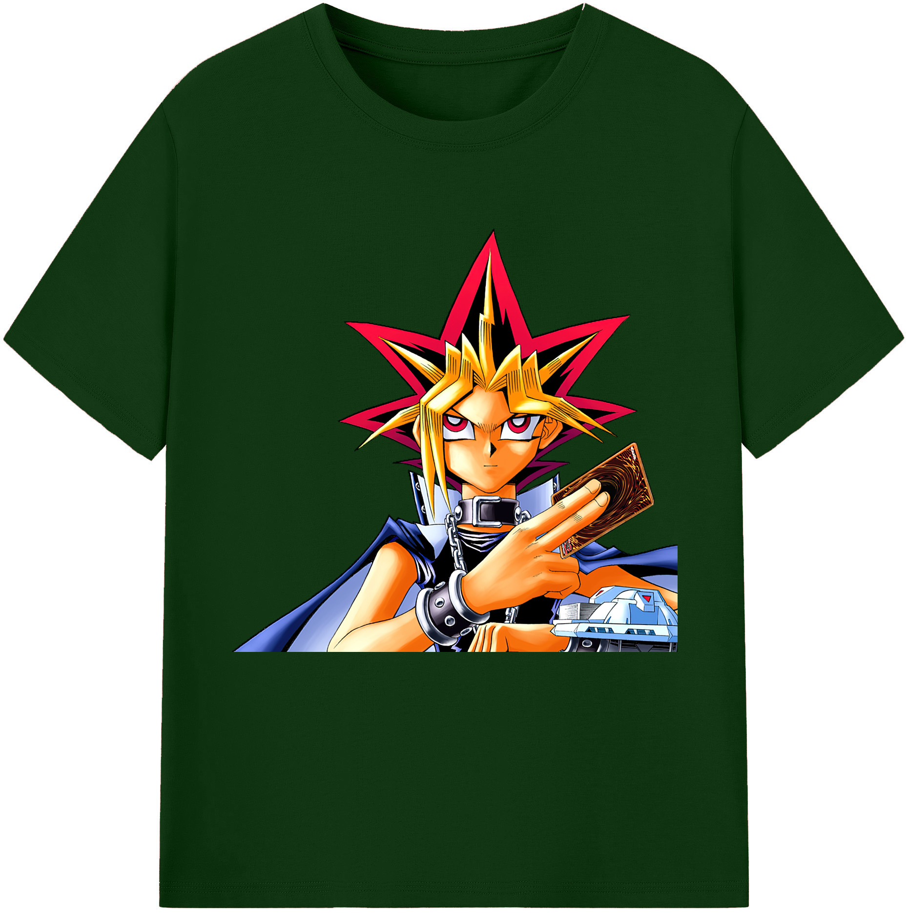 （画像用） 遊☆戯☆王 Yu-Gi-Oh! 綿100％半袖Tシャツ（フロントプリント）